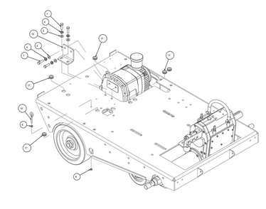 Section 28 Diagram and Parts List for MK-4020KBG 167420-20G MK Diamond Concrete Saw